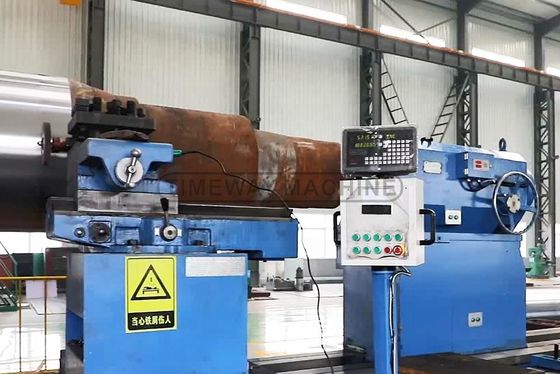 Alta rigidez 1 7 Eje de perno con perno de 300 mm de longitud de la cola de la pluma de viaje de tipo gigante Torno Machine