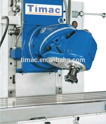 Máquina de fresado universal BM715 con tamaño de cama grande y rango de velocidad del husillo de 35-1345 rpm