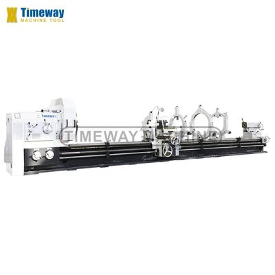 970 mm de ancho Torno manual horizontal de alta precisión de trabajo pesado con 1 y 970 mm de ancho de cama