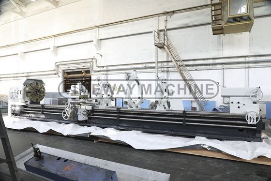 970 mm de ancho Torno manual horizontal de alta precisión de trabajo pesado con 1 y 970 mm de ancho de cama