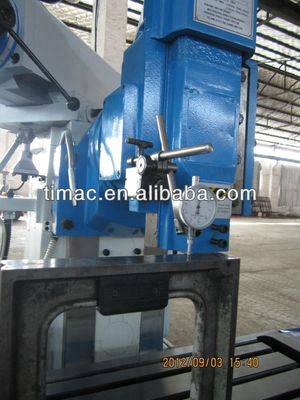 Máquina de fresado de torretas horizontales y verticales TM800 Timeway para construcción duradera