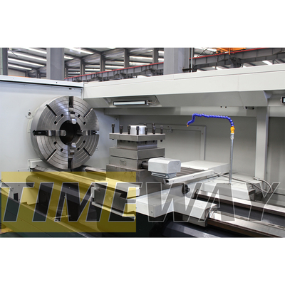 345 mm de ancho QK-255F CNC Oil Country Torno para girar hilos de tubería en campos de petróleo