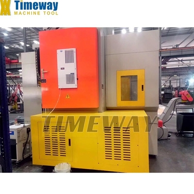 Máquina de tornillo vertical de alta velocidad CNC de husillo único con mesa redonda