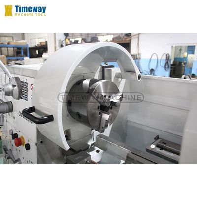 Torno Mecanico de precisión de lecho horizontal de separación de torsión manual para necesidades industriales