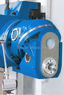 Máquina de fresado de tipo de cama de broca cónica ISO50 BM716 para fresado vertical versátil