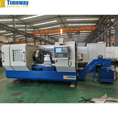 Torno de aceite CNC de husillo único QK-300F Su socio para el giro de hilos de tubería