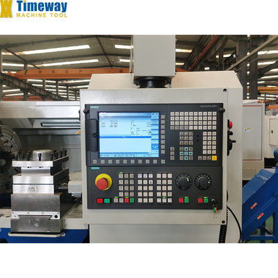 Torno de aceite CNC de husillo único QK-300F Su socio para el giro de hilos de tubería