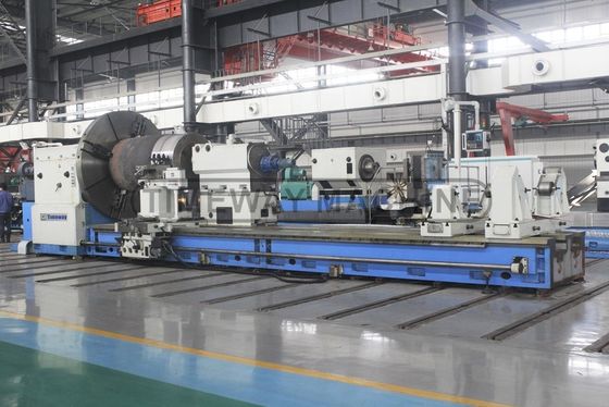 Velocidad del husillo sin pasos Máquina de torneado de trabajo pesado para aplicaciones de mecanizado de precisión