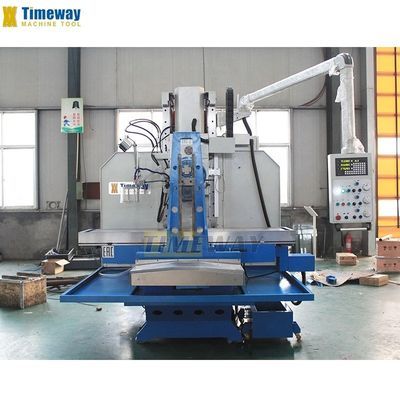 Máquina de fresado universal vertical de 3 ejes BM715 tipo cama de control PLC para industria