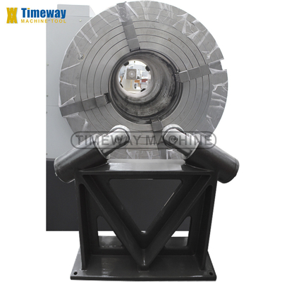 Trabajos de construcción Q-520 Torno de roscado de tuberías con ancho de lecho de 755 mm