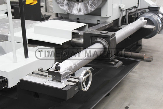 Herramienta de roscado de tuberías de trabajo pesado de torno normal horizontal Q-280F con taladro de husillo grande