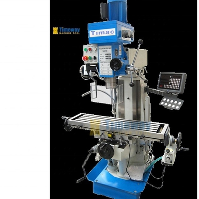 Máquina de perforación de fresado universal ISO40 con broca de perforación y desplazamiento de mesa de 600/260/300 mm
