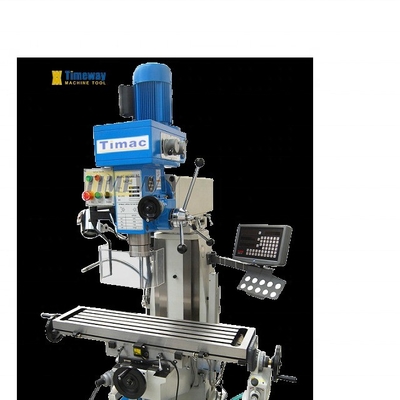 Máquina de perforación de fresado universal ISO40 con broca de perforación y desplazamiento de mesa de 600/260/300 mm