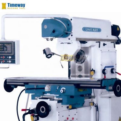 Máquina de fresado de rodilla universal 2220x1660x2020 Modelo y torreta Combinación de cabeza giratoria