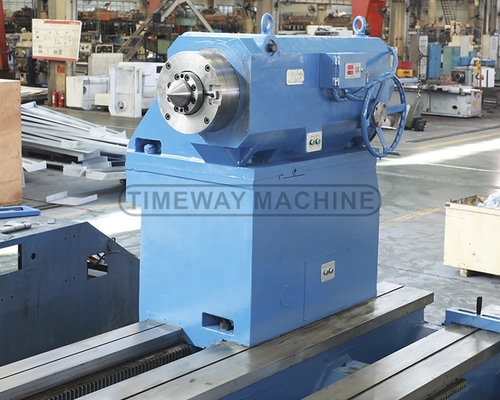 Torno CNC metálico AK-2000H Alta precisión y trabajo pesado con el par máximo del mandril 80KN.m