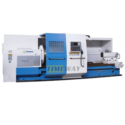 1640mm Swing Flat Bed CNC Lathe Machine con 9800KG de peso y el requisito del cliente