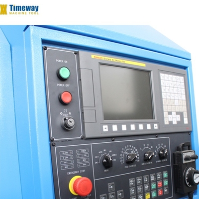 1640mm Swing Flat Bed CNC Lathe Machine con 9800KG de peso y el requisito del cliente