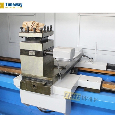 1640mm Swing Flat Bed CNC Lathe Machine con 9800KG de peso y el requisito del cliente