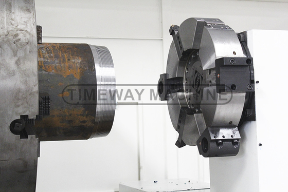 QK-550 High Rigidity CNC Pipe Thread Torno de alta precisión Min. Tiempo de cambio de herramienta 6s