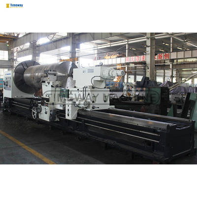 755 mm de ancho Máquina de girar tornos horizontales CNC de trabajo pesado normal para el trabajo de torneado