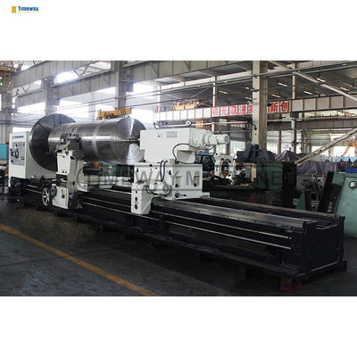 755 mm de ancho Máquina de girar tornos horizontales CNC de trabajo pesado normal para el trabajo de torneado