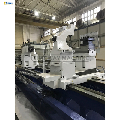 755 mm de ancho Máquina de girar tornos horizontales CNC de trabajo pesado normal para el trabajo de torneado