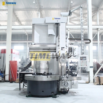 37kW potencia del motor del eje VTL Dia. 2000mm Máquina de torno vertical de columna única para trabajo pesado