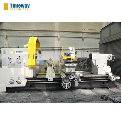 1600 KG Torno horizontal de trabajo pesado con y rango de velocidad del husillo 3.15 315 r.p.m.