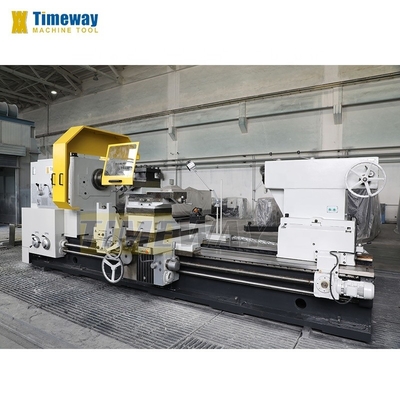 1600 KG Torno horizontal de trabajo pesado con y rango de velocidad del husillo 3.15 315 r.p.m.