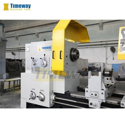 1600 KG Torno horizontal de trabajo pesado con y rango de velocidad del husillo 3.15 315 r.p.m.