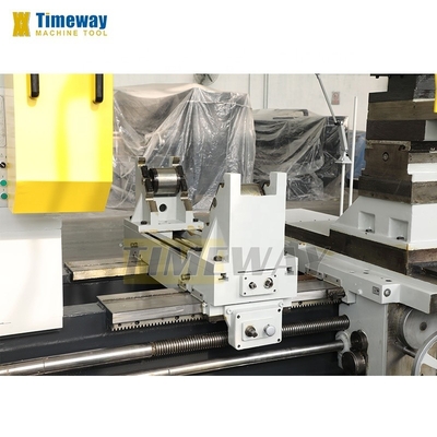 1600 KG Torno horizontal de trabajo pesado con y rango de velocidad del husillo 3.15 315 r.p.m.
