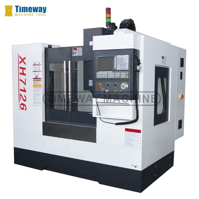 2400KG de peso Tipo de cama Máquina de fresado vertical Herramienta XH7126 con 12 ATC Capacidad