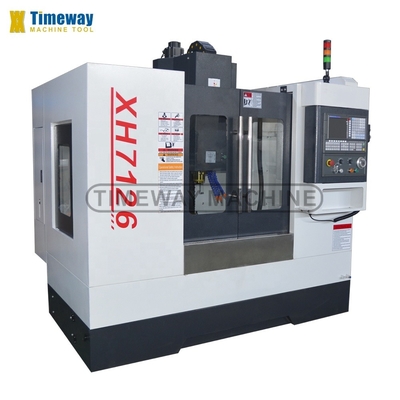 2400KG de peso Tipo de cama Máquina de fresado vertical Herramienta XH7126 con 12 ATC Capacidad
