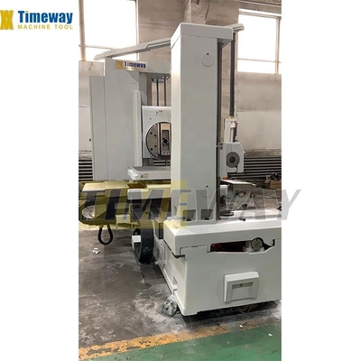 Máquina de perforación y fresado horizontal de 5000 mm con tabla de configuración giratoria manual