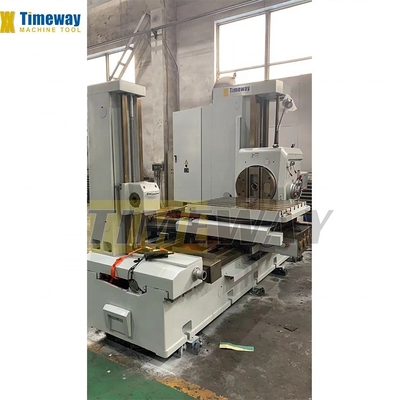 Máquina de perforación y fresado horizontal de 5000 mm con tabla de configuración giratoria manual