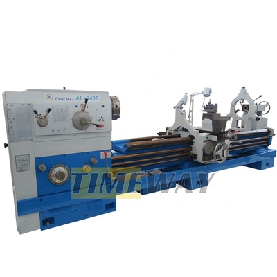 Máquina de torno horizontal con 550 mm de ancho malo y operación manual a un precio asequible