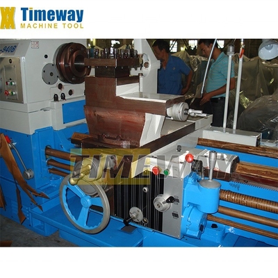 Máquina de torno horizontal con 550 mm de ancho malo y operación manual a un precio asequible