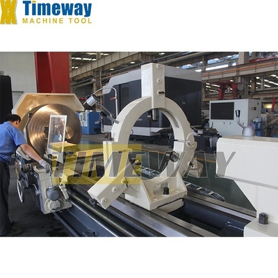 Largo girado mm 3000 mm Torno horizontal de trabajo pesado AL-1000B para alta precisión