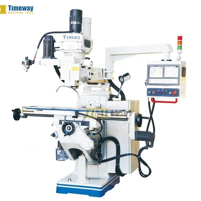 Máquina de fresado de torreta CNC de alta precisión con 5000 mm/min en eje X/Y/Z Velocidad de alimentación rápida