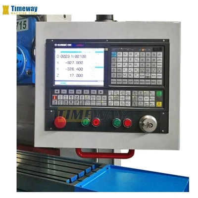 Máquina de fresado de tipo cama vertical de 3 ejes de alta precisión con potencia de motor de husillo de 11 kW