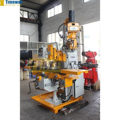 Máquina de fresado de torreta TM800 de alta precisión H/V La elección perfecta para el mecanizado de metales