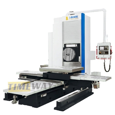 Sistema de control CNC de 5 ejes, máquina de fresado horizontal para la producción