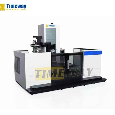 Sistema de control CNC de 5 ejes, máquina de fresado horizontal para la producción