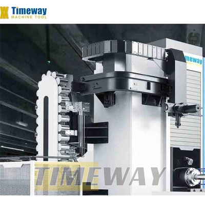 Sistema de control CNC de 5 ejes, máquina de fresado horizontal para la producción