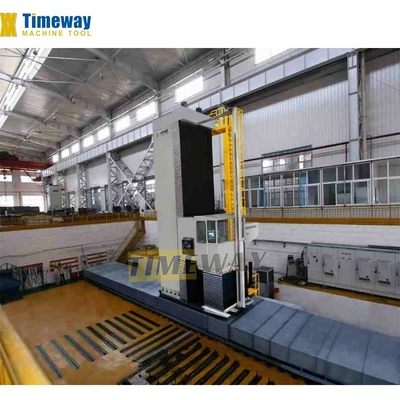 Sistema de control CNC de 5 ejes, máquina de fresado horizontal para la producción
