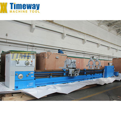 1100 mm de ancho de cama Torno manual convencional de metal para el mecanizado de acero de alta productividad