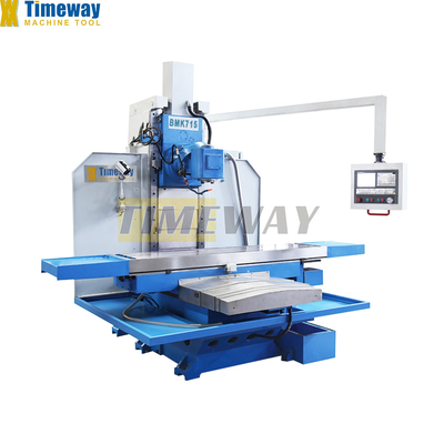 11kw de potencia del motor principal Siemens Sistema de control CNC BMK715 máquina de fresado tipo cama CNC