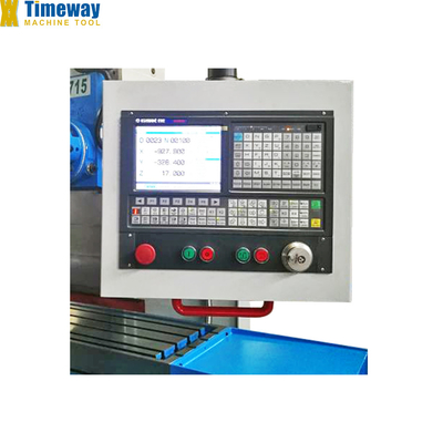 11kw de potencia del motor principal Siemens Sistema de control CNC BMK715 máquina de fresado tipo cama CNC