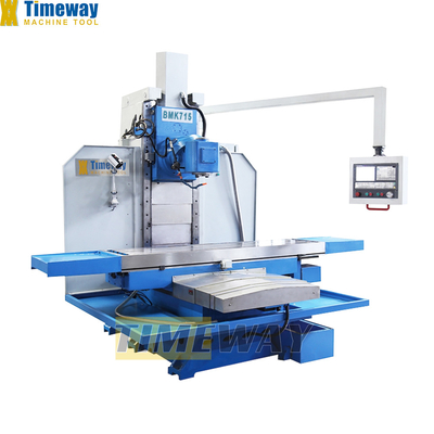 Alta precisión BMK715 máquina de fresado tipo cama CNC con competitivo y 7300 KG de peso