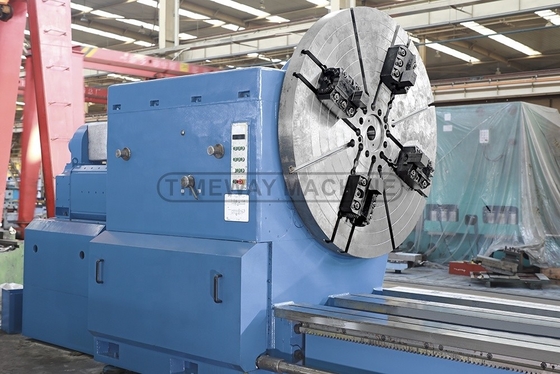 Timeway AL-2500H Torno horizontal de alta precisión de trabajo pesado de 75 kW Potencia del motor del eje
